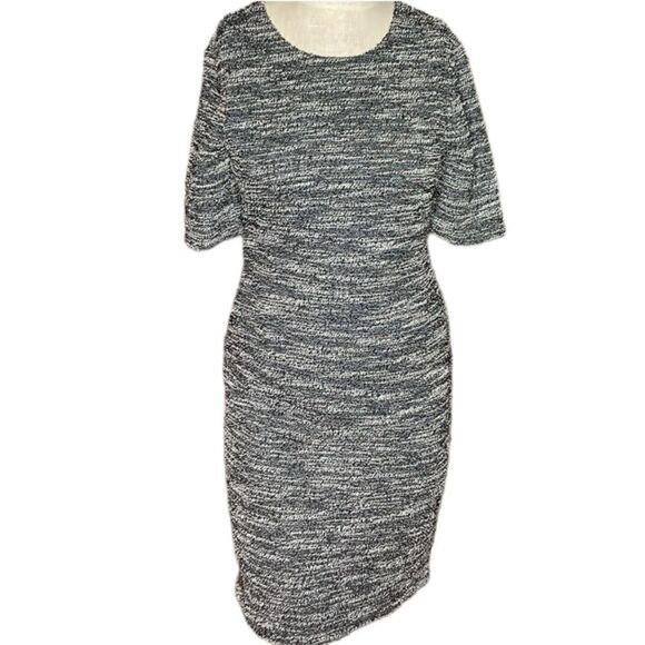 BANANA REPUBLIC BOUCLE MIDI SHEATH DRESS, SIZE Woman’s Size 4 P - Picture 3 of 8